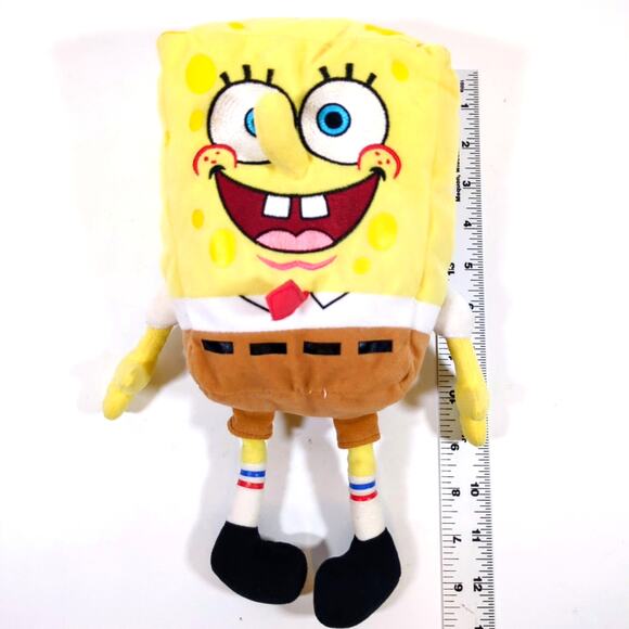 TY Beanie Buddies SpongeBob SquarePants 2005 Plush 12” Stuffed Toy Collectible - Picture 2 of 4